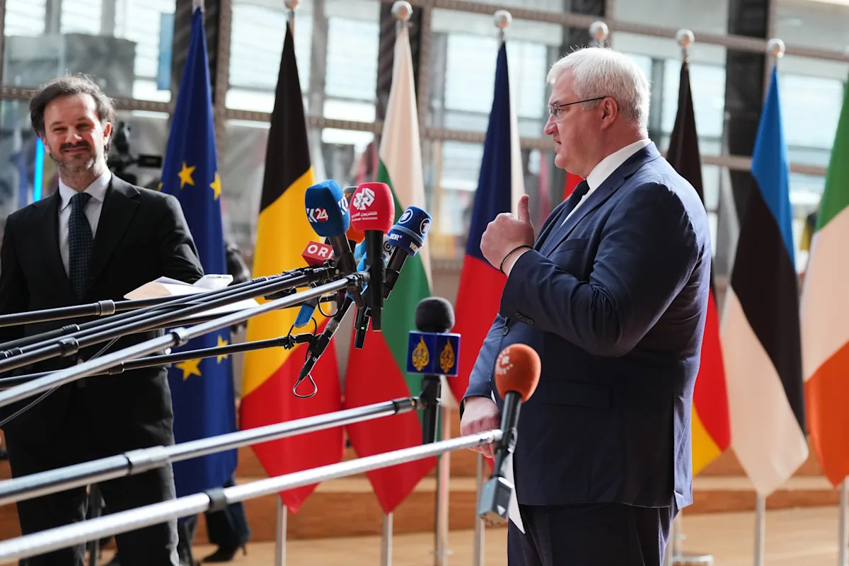 EU imposes sanctions over helping Russia abduct thousands of Ukrainian children EU imposes sanctions over helping Russia abduct thousands of Ukrainian children