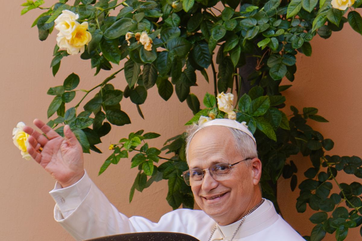 The pope’s doctoral thesis drew on St. Augustine’s idea of religious authority as service, not power The pope’s doctoral thesis drew on St. Augustine’s idea of religious authority as service, not power