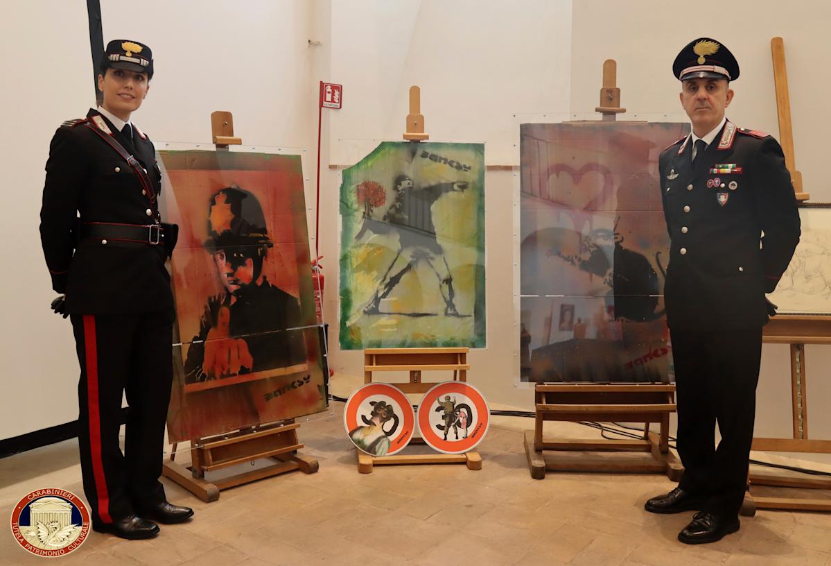 European fake art network involving Banksys, Warhols, Modiglianis uncovered in Italy European fake art network involving Banksys, Warhols, Modiglianis uncovered in Italy