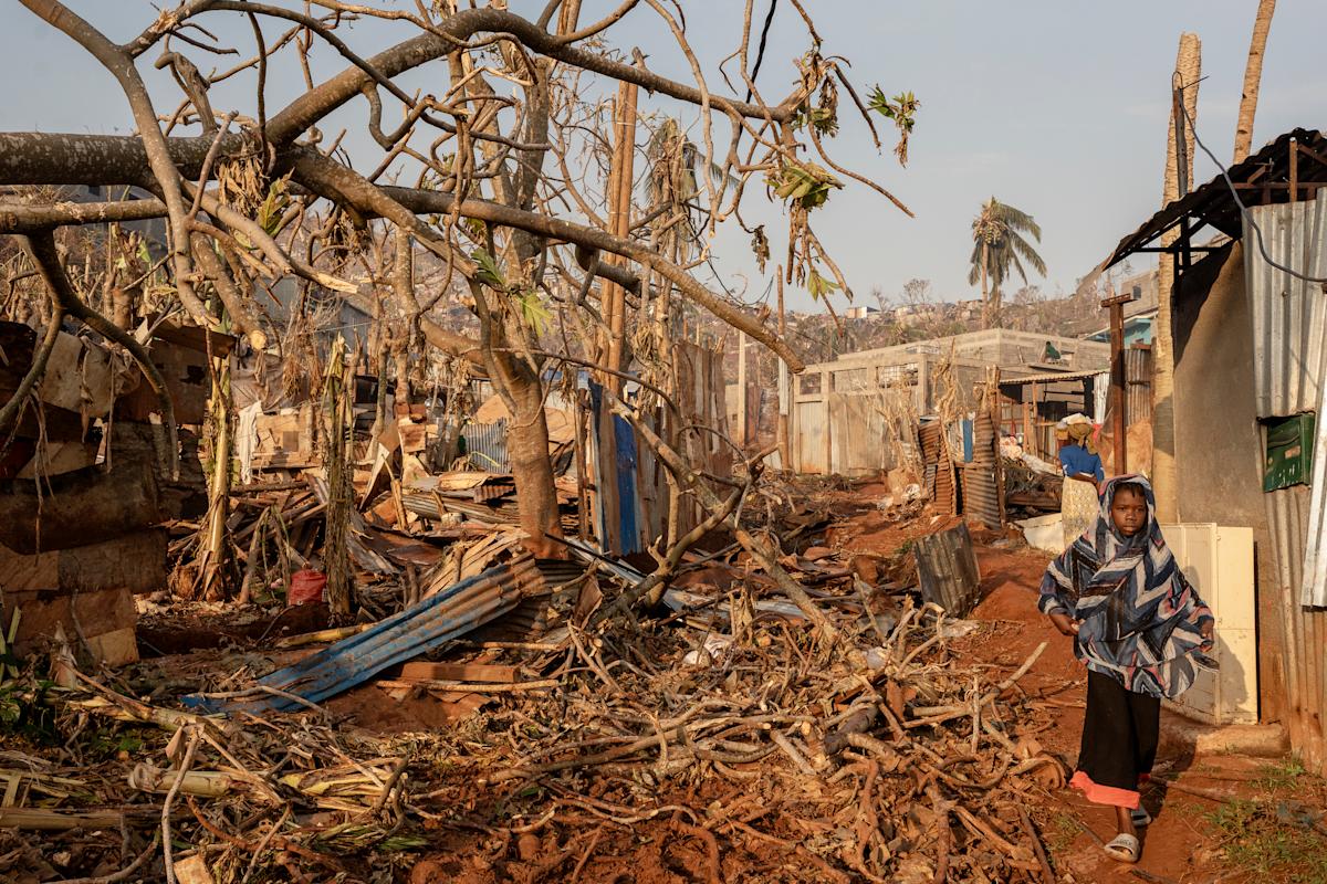 Mayotte on red alert again as another cyclone heads toward the French territory off Africa Mayotte on red alert again as another cyclone heads toward the French territory off Africa
