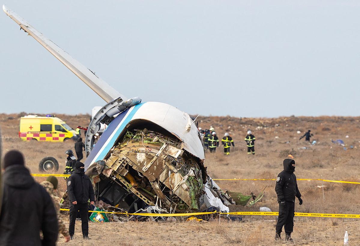 Dozens feared dead after passenger plane crashes in Kazakhstan Dozens feared dead after passenger plane crashes in Kazakhstan