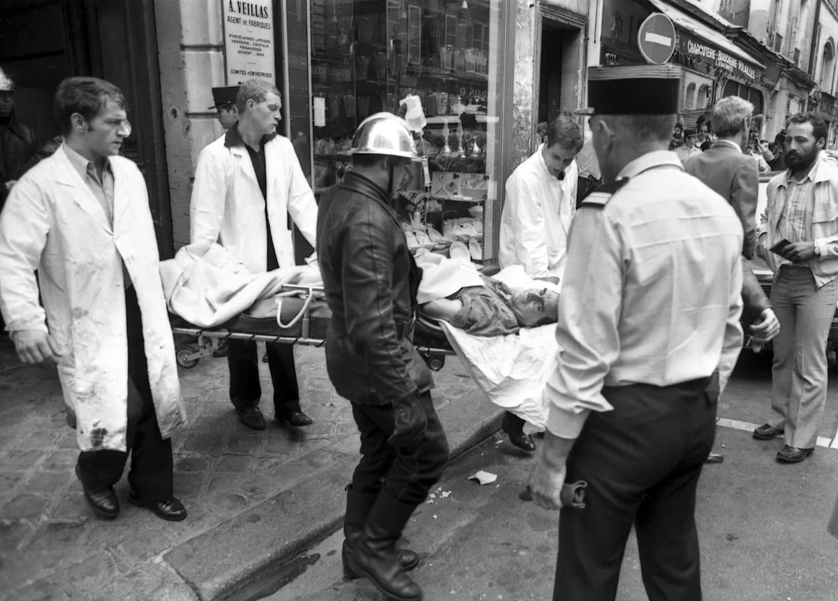 Six Palestinians to stand trial in a deadly 1982 attack on a Jewish deli in Paris Six Palestinians to stand trial in a deadly 1982 attack on a Jewish deli in Paris
