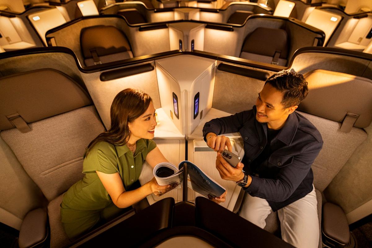 This airline won an award for its cabin design This airline won an award for its cabin design