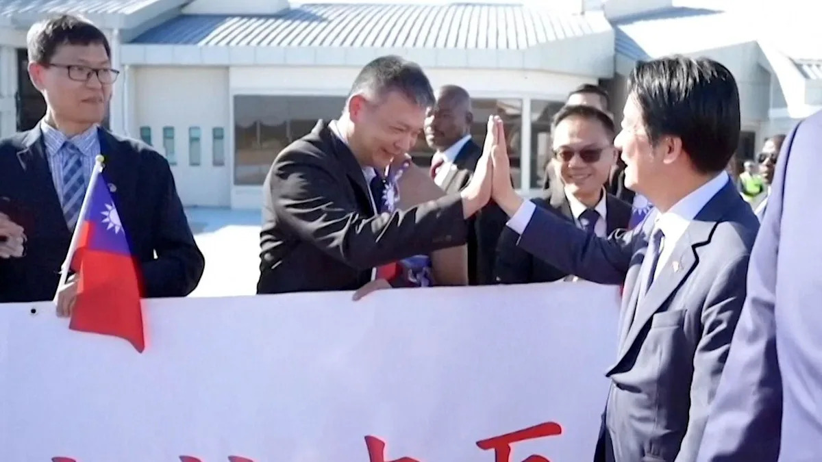 Taiwan president visits Eswatini days after blaming China for cancelled trip Taiwan president visits Eswatini days after blaming China for cancelled trip