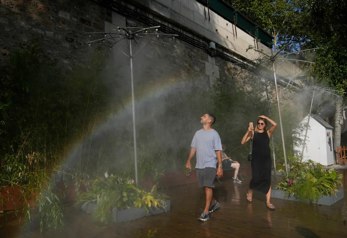 Southwest France swelters under a heat wave as fire crews guard smoldering vineyards Southwest France swelters under a heat wave as fire crews guard smoldering vineyards