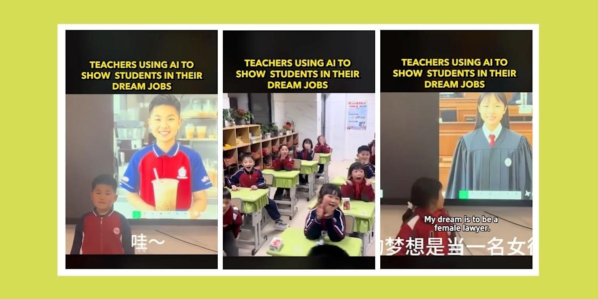Kids see their dream jobs for the first time—what their teacher did to make it happen is magic Kids see their dream jobs for the first time—what their teacher did to make it happen is magic