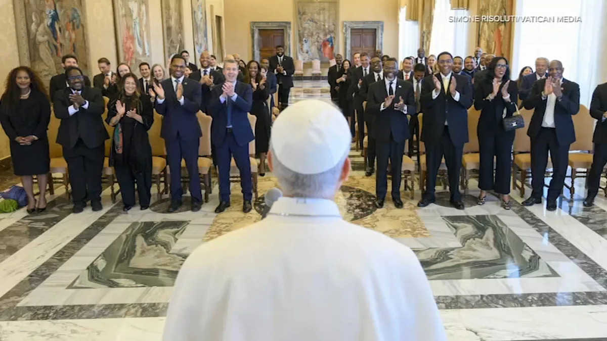 Mayor Johnson continues Italy trip by touring historic sites with Rome mayor after pope meeting Mayor Johnson continues Italy trip by touring historic sites with Rome mayor after pope meeting