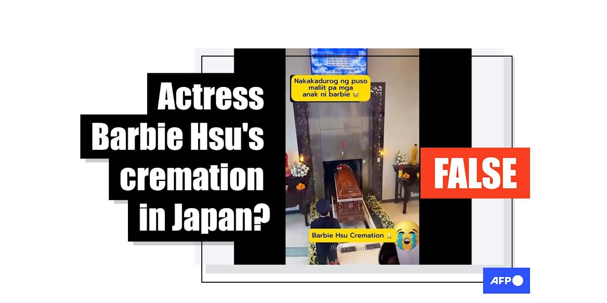 Old cremation video in Vietnam unrelated to Taiwanese celebrity’s death Old cremation video in Vietnam unrelated to Taiwanese celebrity’s death