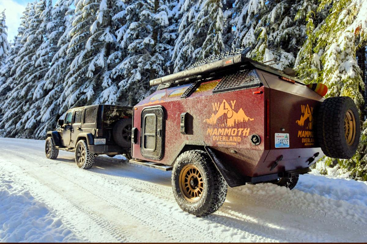 The WLY Mammoth is a bumper-pull travel trailer built for serious Arctic camping The WLY Mammoth is a bumper-pull travel trailer built for serious Arctic camping