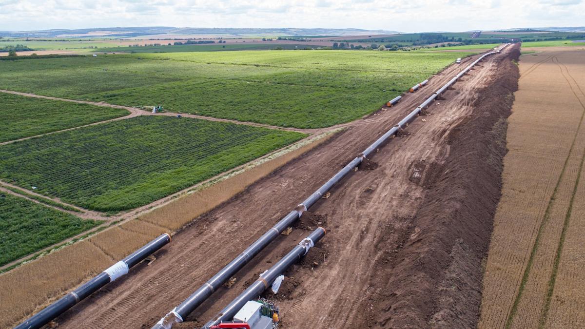 China-Russia east-route gas pipeline construction completed China-Russia east-route gas pipeline construction completed
