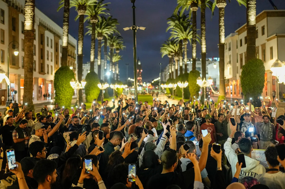 Protesters rally across Morocco in final push for reforms before king’s expected address Protesters rally across Morocco in final push for reforms before king’s expected address