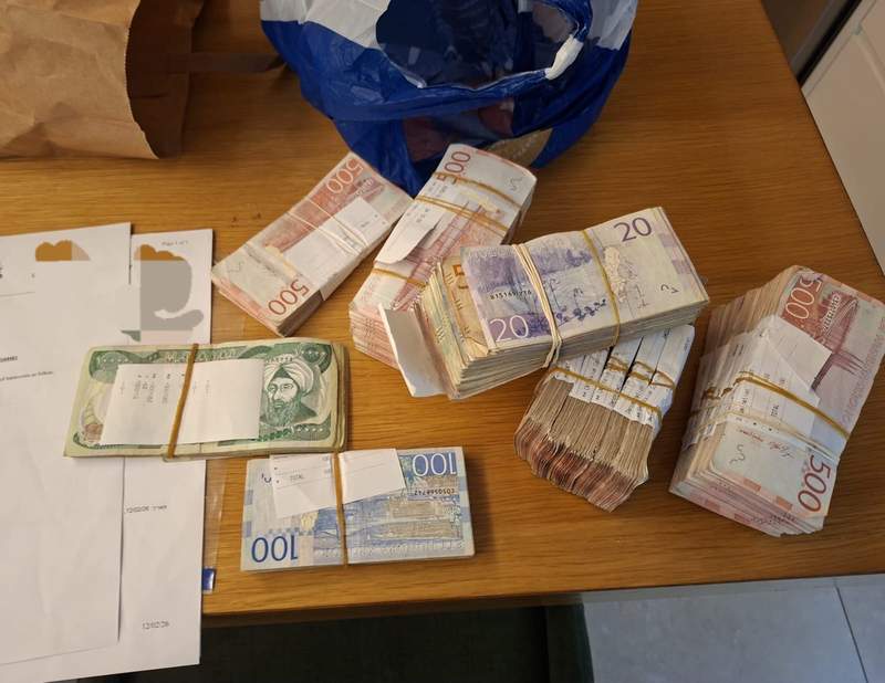 Hundreds of millions seized in raid in northern Israel Hundreds of millions seized in raid in northern Israel