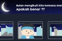 Kenapa Bulan Mengikuti Kita Saat Malam Kenapa Bulan Mengikuti Kita Saat Malam