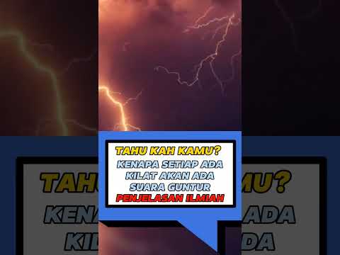 Kenapa Suara Guntur Datang Setelah Kilat Kenapa Suara Guntur Datang Setelah Kilat