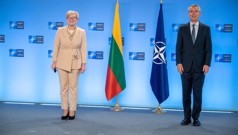 Secretary General welcomes Prime Minister of Lithuania to NATO Headquarters Secretary General welcomes Prime Minister of Lithuania to NATO Headquarters