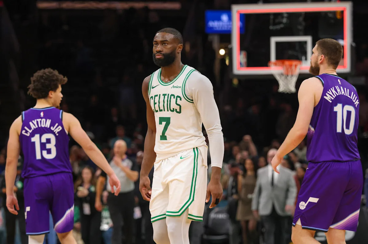 Jaylen Brown on controversial missed call in Celtics loss to Jazz: “That’s nonsense***” Jaylen Brown on controversial missed call in Celtics loss to Jazz: “That’s nonsense***”