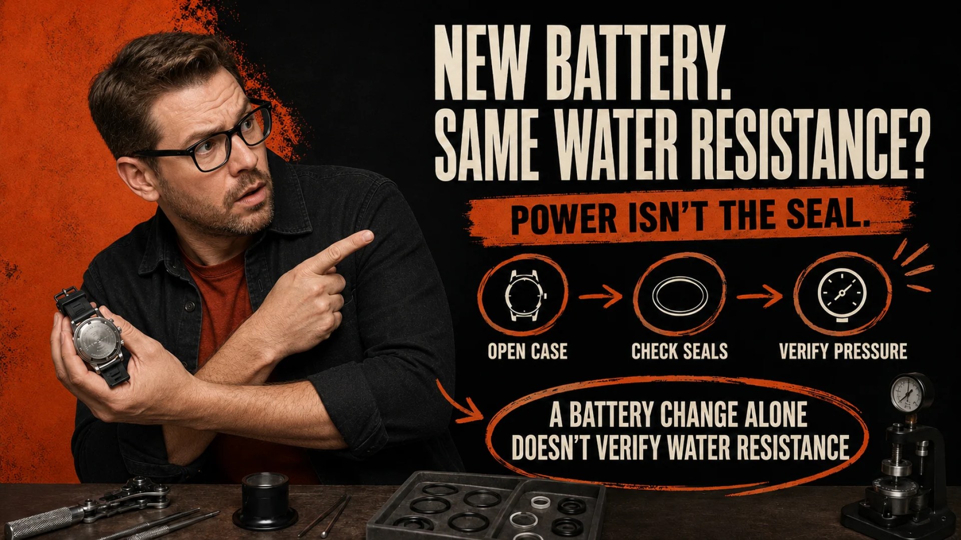 Does Changing a Watch Battery Affect Water Resistance? Does Changing a Watch Battery Affect Water Resistance?