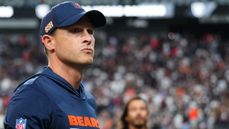 Bears coach Ben Johnson regrets how halftime interview received Bears coach Ben Johnson regrets how halftime interview received