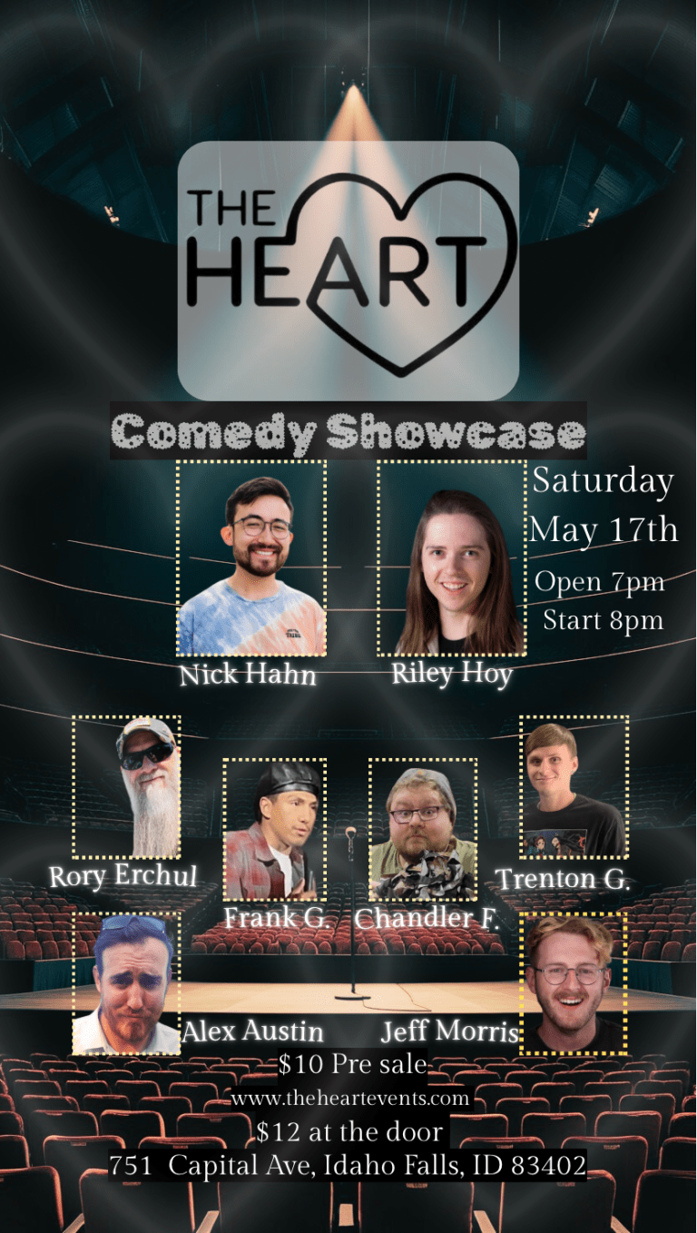 Comedians from all over country performing in Idaho Falls tonight | Local Comedians from all over country performing in Idaho Falls tonight | Local