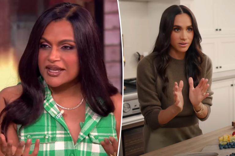 Mindy Kaling on the negative ‘reaction’ Meghan Markle got for correcting her Mindy Kaling on the negative ‘reaction’ Meghan Markle got for correcting her