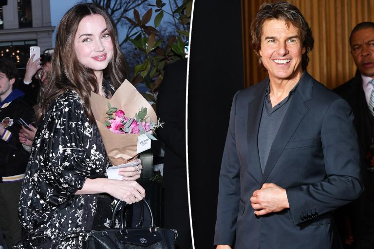 Tom Cruise, Ana de Armas spotted on a walk in London park Tom Cruise, Ana de Armas spotted on a walk in London park