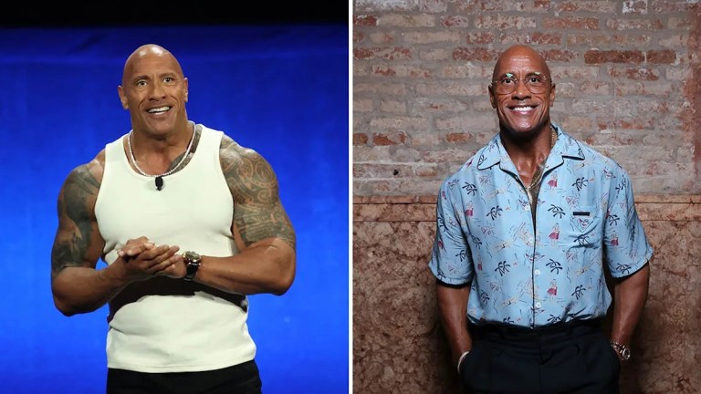 Dwayne ‘The Rock’ Johnson’s slimmer look at Venice Film Festival has fans doing double takes Dwayne ‘The Rock’ Johnson’s slimmer look at Venice Film Festival has fans doing double takes