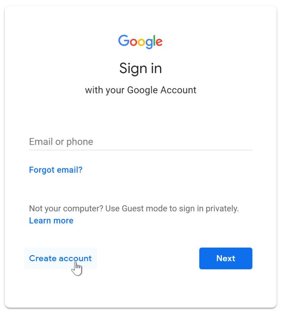 जीमेल अकाउंट कैसे बनाएं हिंदी में स्टेप बाई स्टेप (How To Create A Gmail Account In Hindi Step By Step) जीमेल अकाउंट कैसे बनाएं हिंदी में स्टेप बाई स्टेप (How To Create A Gmail Account In Hindi Step By Step)