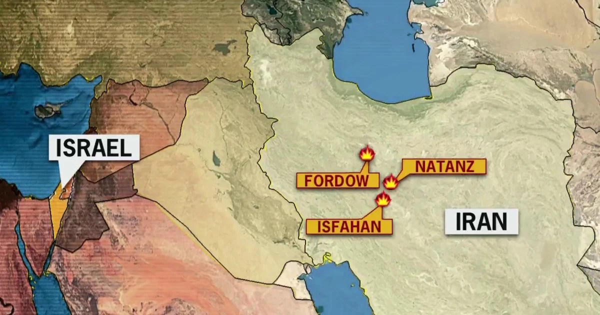 Highly-enriched uranium held in Iran sites hit by U.S. strikes – FameReddir