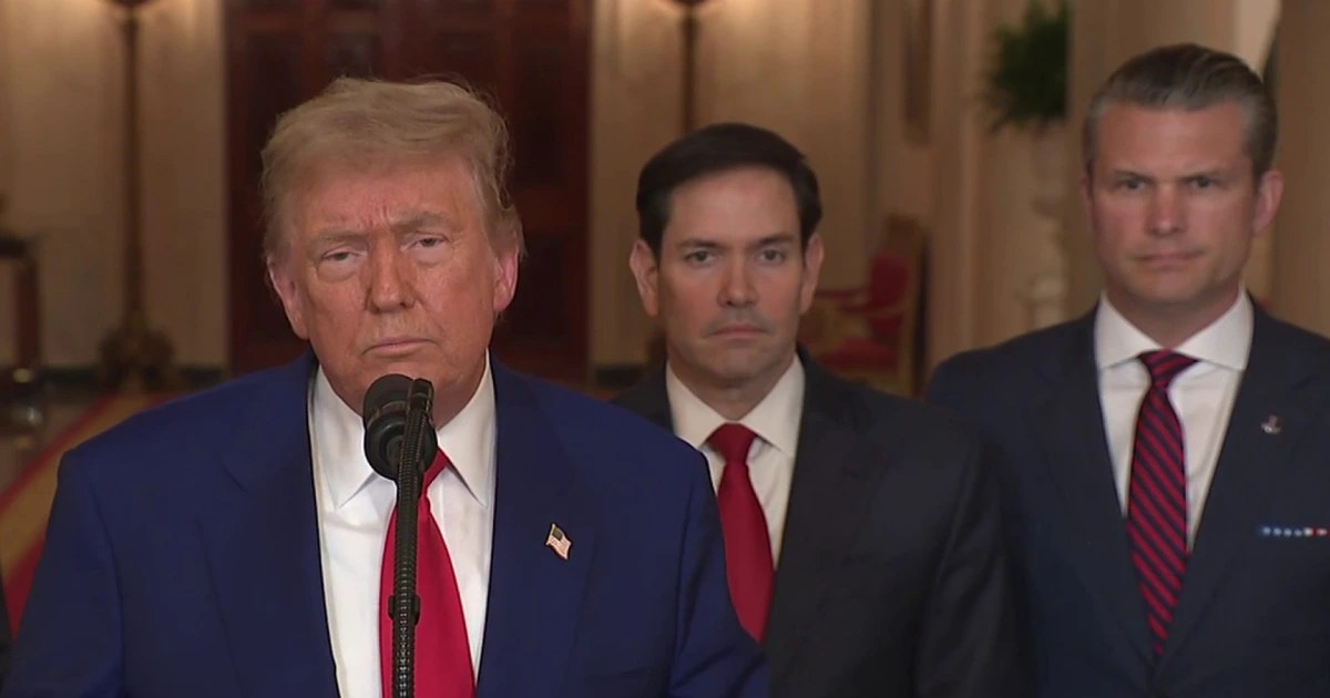 Watch President Trump’s full speech after U.S. strikes nuclear sites in Iran – FameReddir