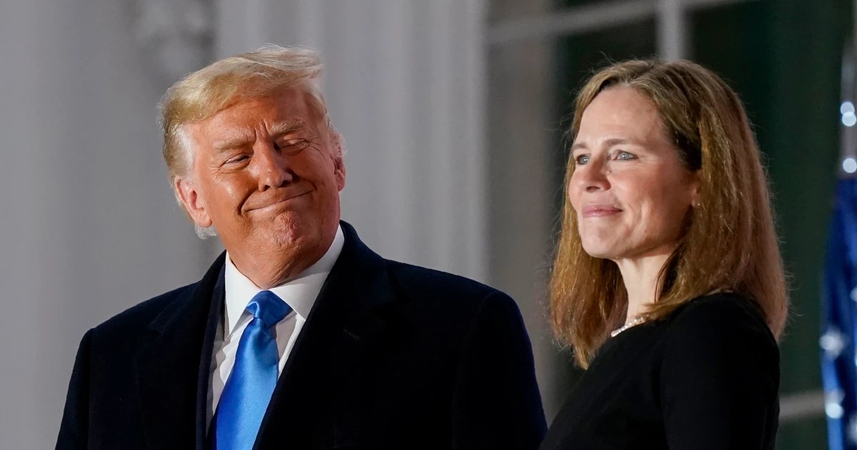 After MAGA world criticism, Amy Coney Barrett delivers for Trump – FameReddir After MAGA world criticism, Amy Coney Barrett delivers for Trump – FameReddir