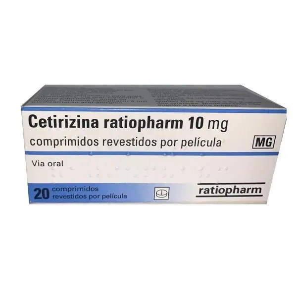 Allertek MG, 10 mg Blister 20 Unidade(s) Comp revest pelic Allertek MG, 10 mg Blister 20 Unidade(s) Comp revest pelic