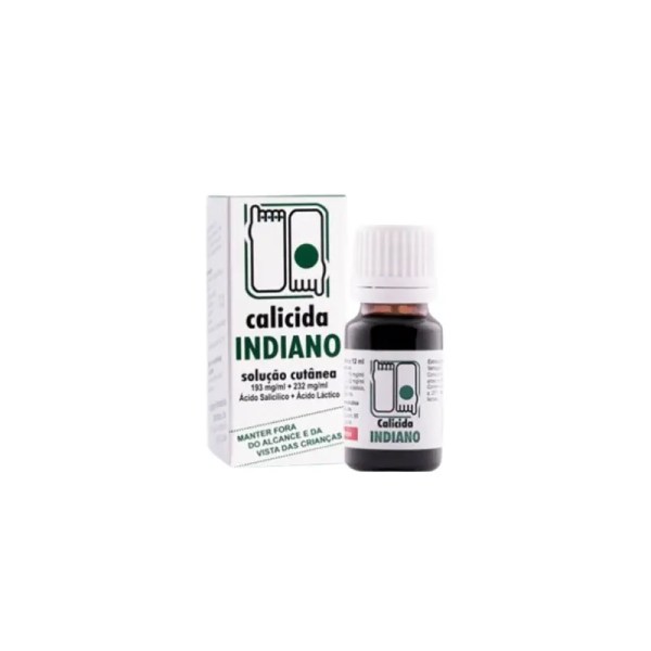 Calicida Indiano (12mL), 232/193 mg/mL x 1 sol cut Calicida Indiano (12mL), 232/193 mg/mL x 1 sol cut