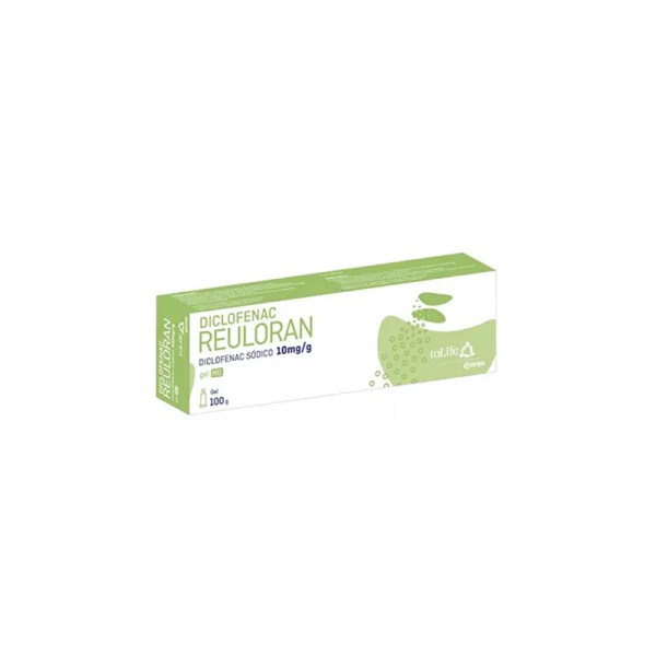 Diclofenac Reuloran 10 mg/g Gel 100 g Diclofenac Reuloran 10 mg/g Gel 100 g