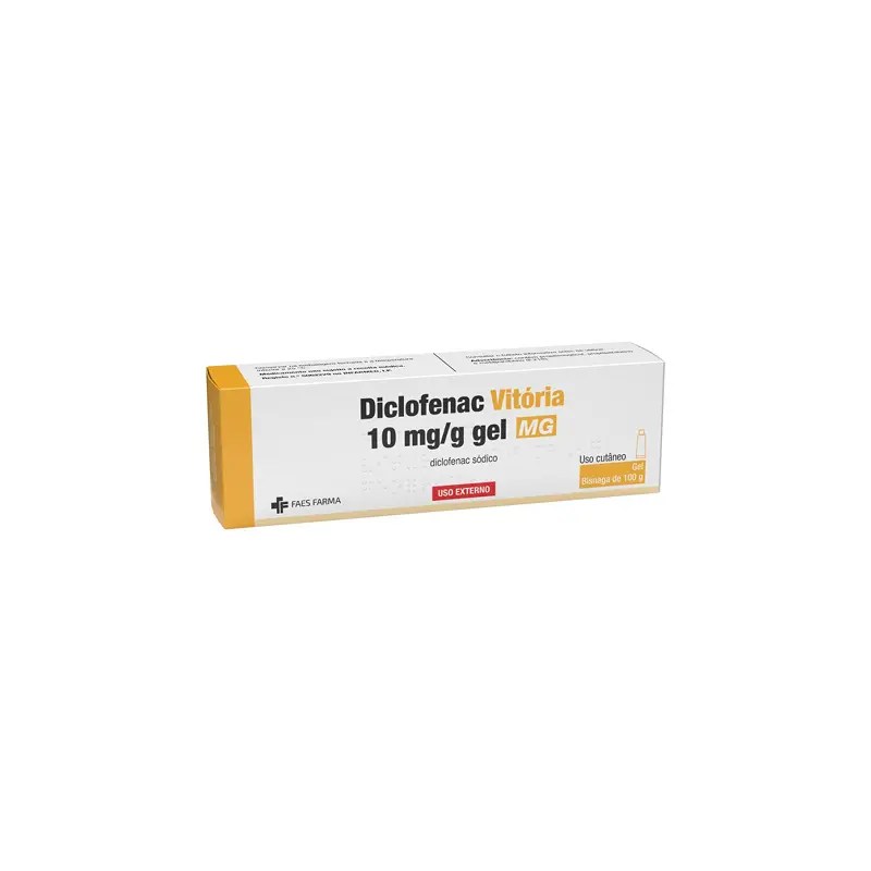 Diclofenac Vitoria 10 mg/g Gel 100 g Diclofenac Vitoria 10 mg/g Gel 100 g