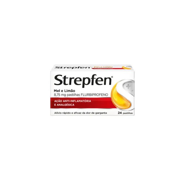 Strepfen Mel e Limão x24 unidades Strepfen Mel e Limão x24 unidades