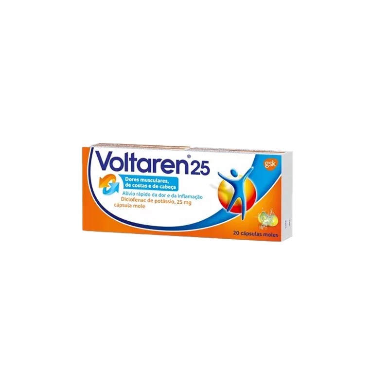 Voltaren 25 25mg x20 unidades Voltaren 25 25mg x20 unidades