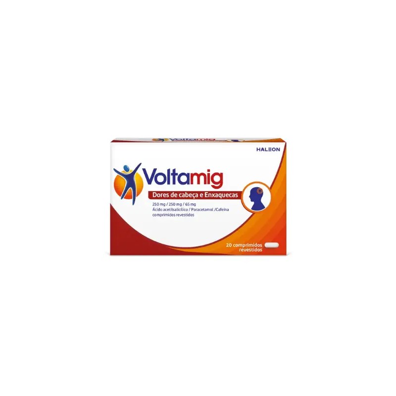 Voltamig 250 mg + 250 mg + 65 mg x20 comprimidos revestidos Voltamig 250 mg + 250 mg + 65 mg x20 comprimidos revestidos