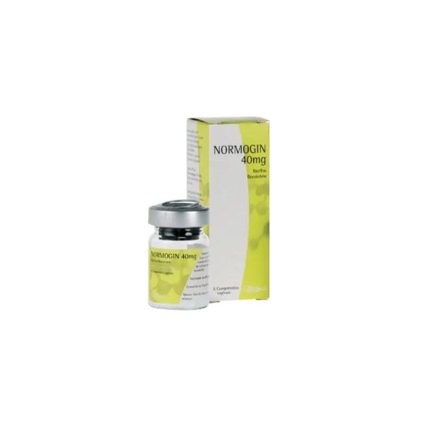 Normogin 40 mg Bacillus Döederlein x6 Comprimidos Normogin 40 mg Bacillus Döederlein x6 Comprimidos