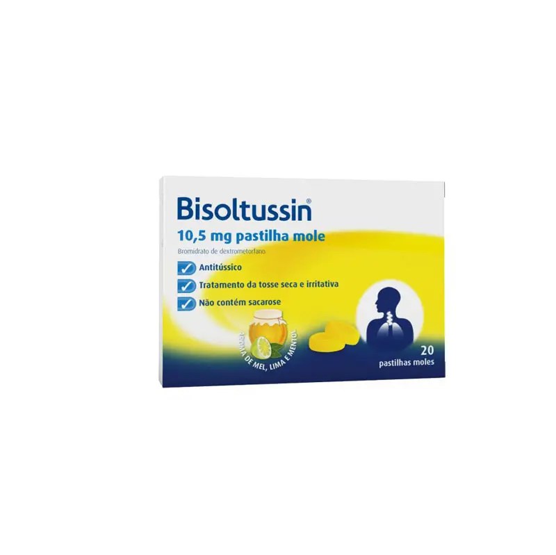 Bisoltussin 105 mg x20 pastilhas Bisoltussin 105 mg x20 pastilhas