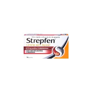 Strepfen Laranja S/ Açúcar 16un Strepfen Laranja S/ Açúcar 16un