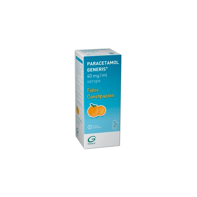 Paracetamol Generis 40 mg/ml Xarope 85ml