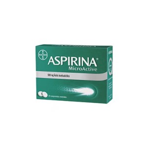 Aspirina Xpress 500 mg 20 comprimidos revestíveis Aspirina Xpress 500 mg 20 comprimidos revestíveis