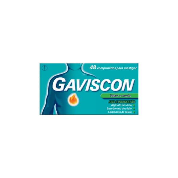 Gaviscon 250 mg x48 comprimidos para mastigar Gaviscon 250 mg x48 comprimidos para mastigar