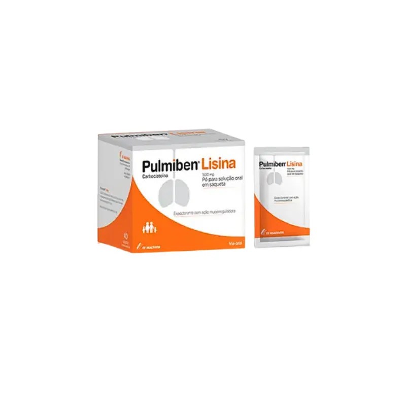 Pulmiben Lisina 1500mg x40 Saquetas Pulmiben Lisina 1500mg x40 Saquetas