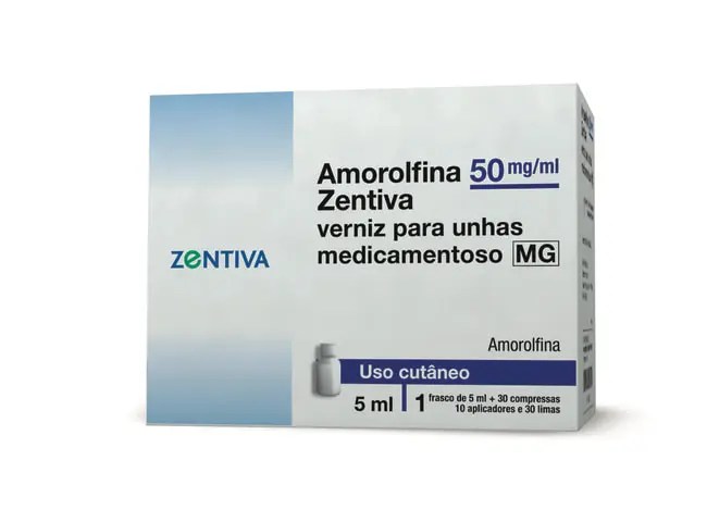 Amorolfina Zentiva MG, 50 mg/mL-5 mL x 1 verniz