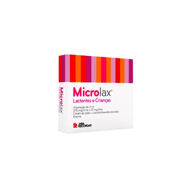 Microlax 270/27 mg/3 ml x6 enemas