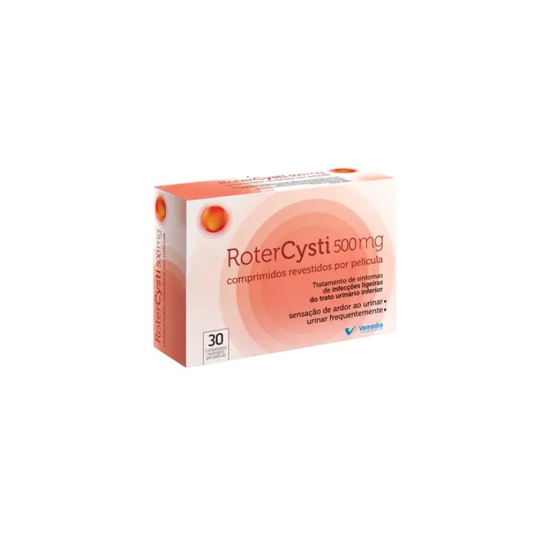 RoterCysti 500 mg x30 Comprimidos Revestidos RoterCysti 500 mg x30 Comprimidos Revestidos