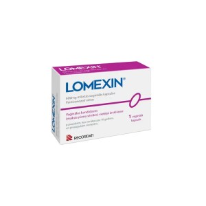 Lomexin 600 mg x1 cápsula mole vaginal Lomexin 600 mg x1 cápsula mole vaginal