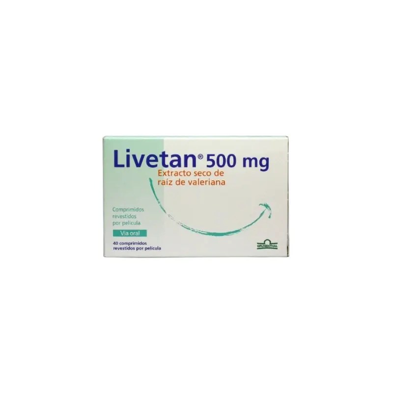 Livetan 500 mg Comprimidos x40 Livetan 500 mg Comprimidos x40
