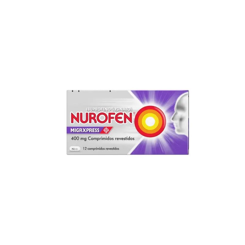 Nurofen Migrxpress 400 mg x12 comprimidos revestidos Nurofen Migrxpress 400 mg x12 comprimidos revestidos